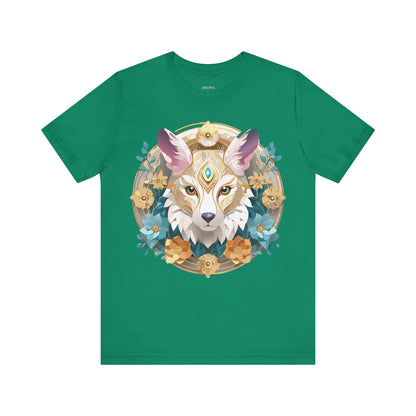 Natural Cotton Tee Shirt - Medallion Collection Printify