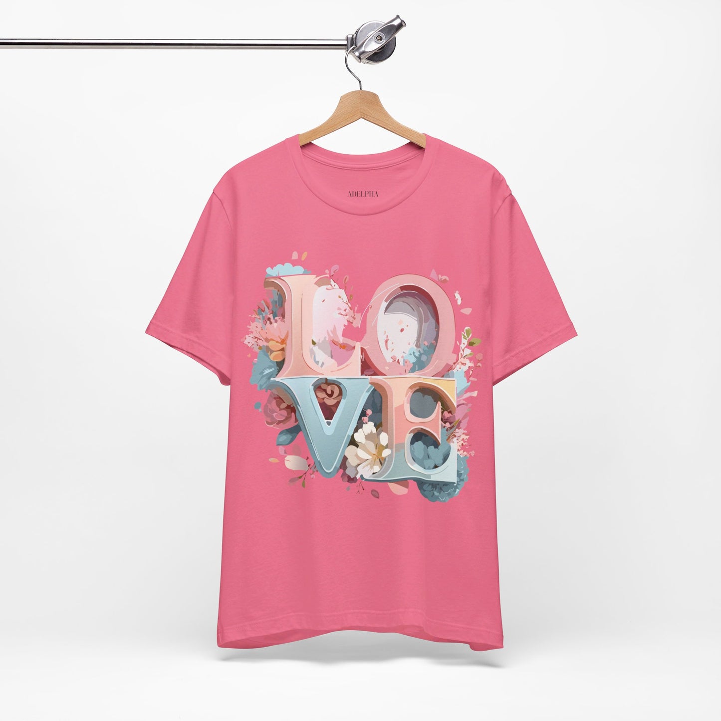 Natural Cotton Tee Shirt - Love story Collection