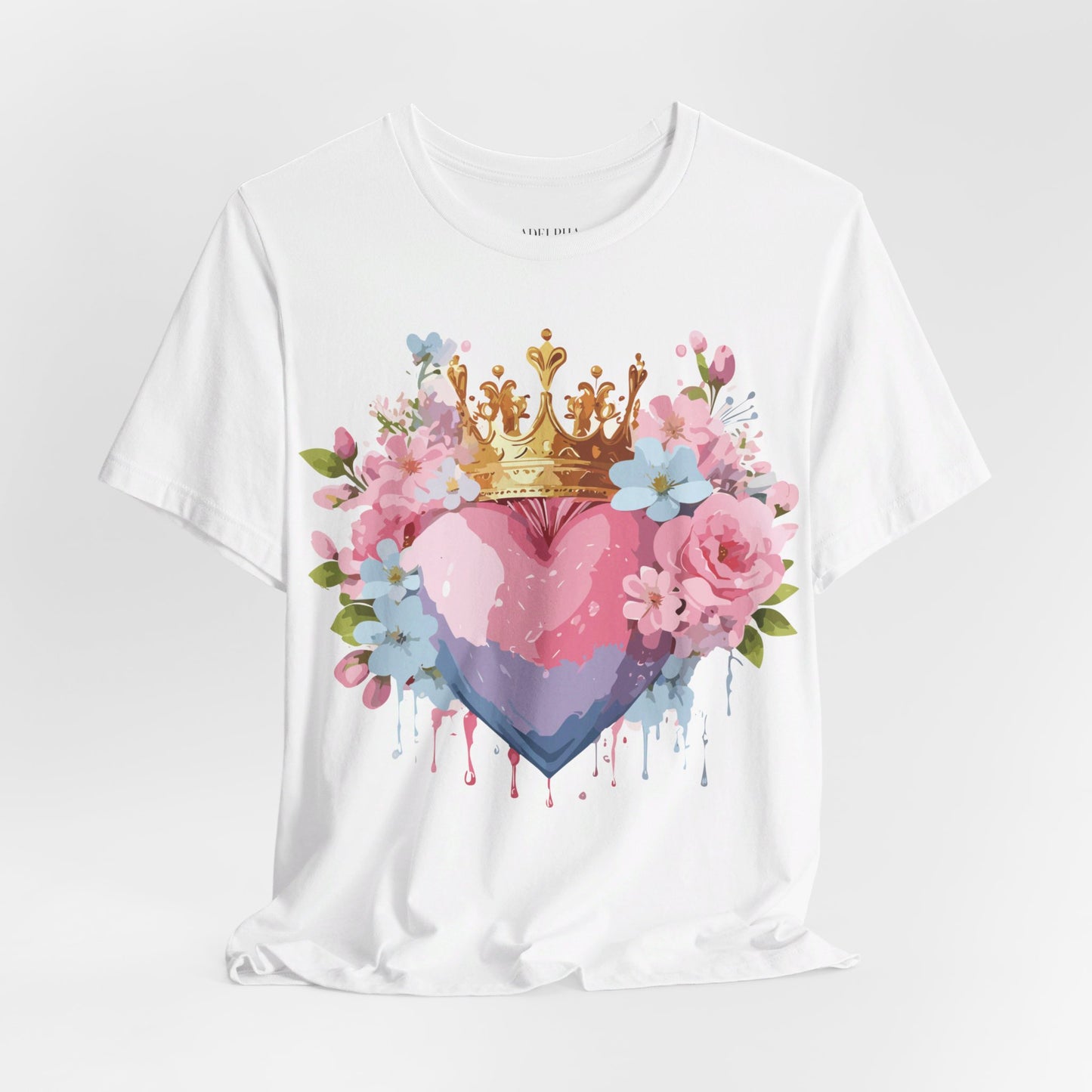 Natural Cotton Tee Shirt - Love story Collection