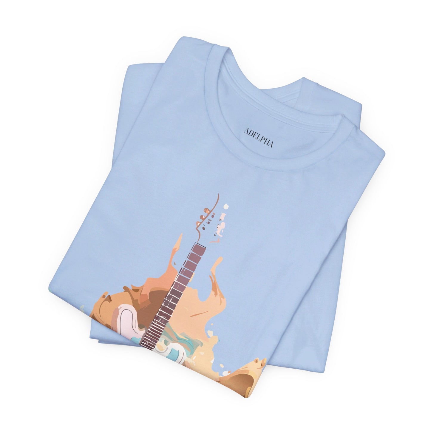 T-shirt en coton naturel - Collection Musique