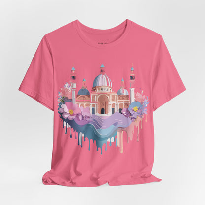 Natural Cotton Tee Shirt - Beautiful Places Collection - Venice Printify