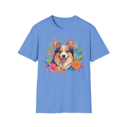 Dog Shirt Unisex Animal Tee Softstyle Gildan 64000 Cotton Tee