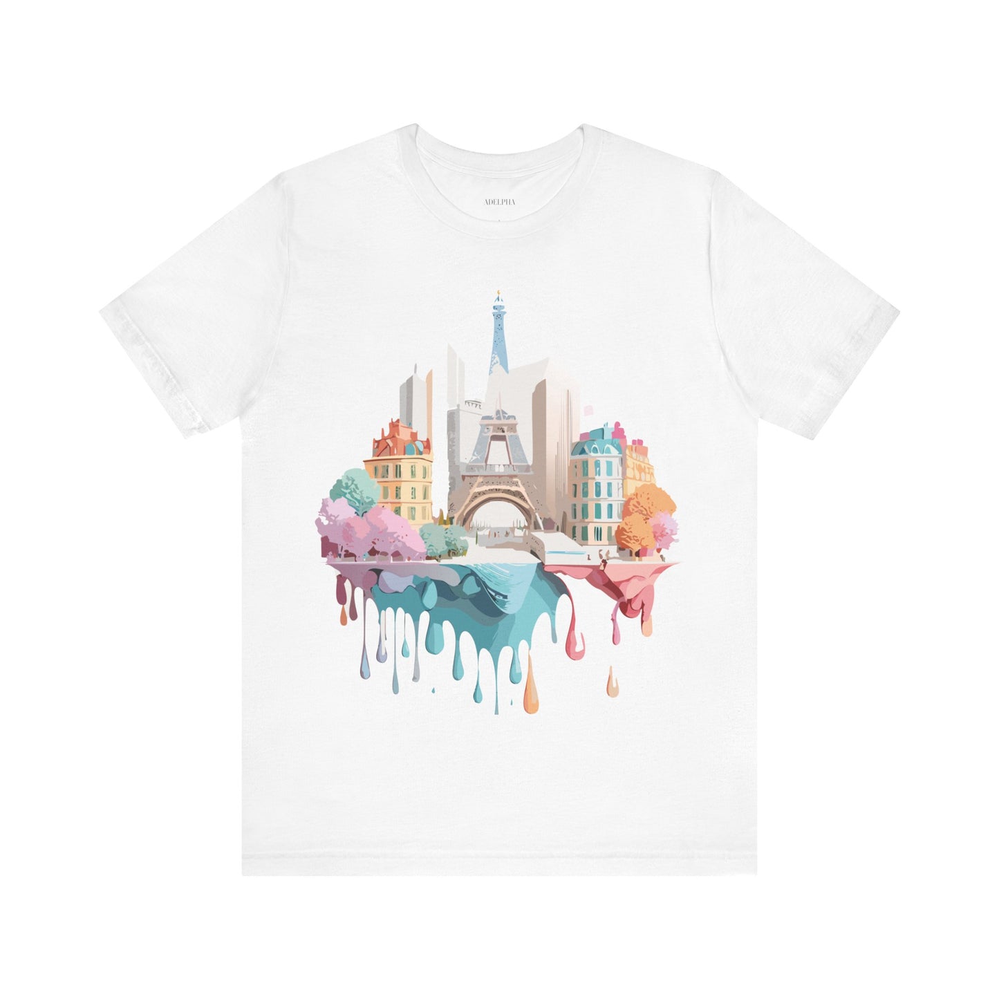 T-Shirt aus natürlicher Baumwolle – Kollektion „Beautiful Places“ – Paris