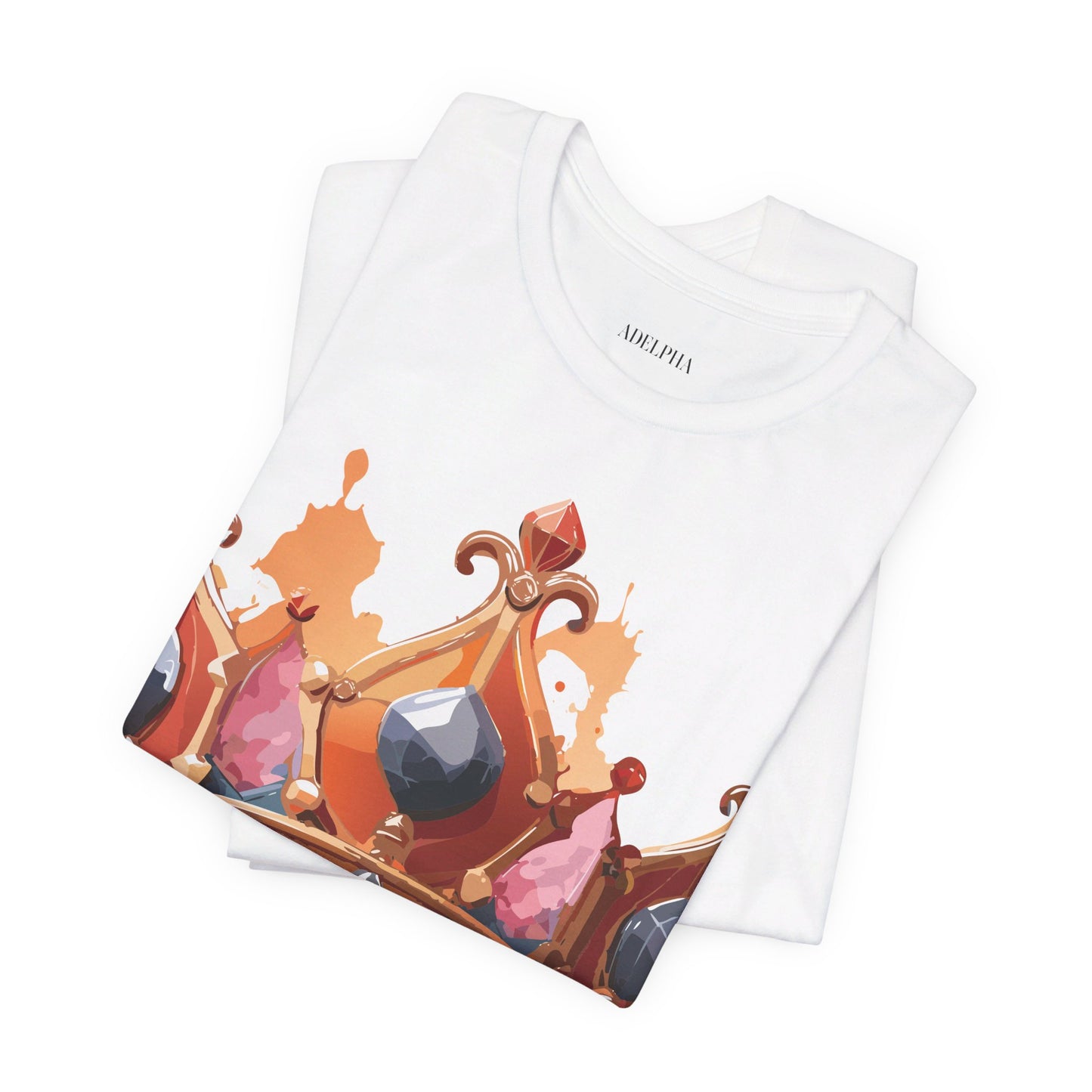 T-shirt en coton naturel - Collection Queen