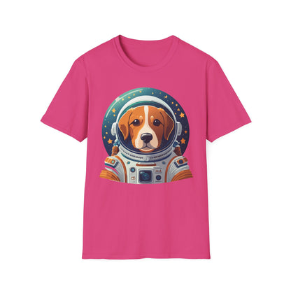 Dog Shirt Unisex Animal Print Tee Softstyle Short Sleeve Tee