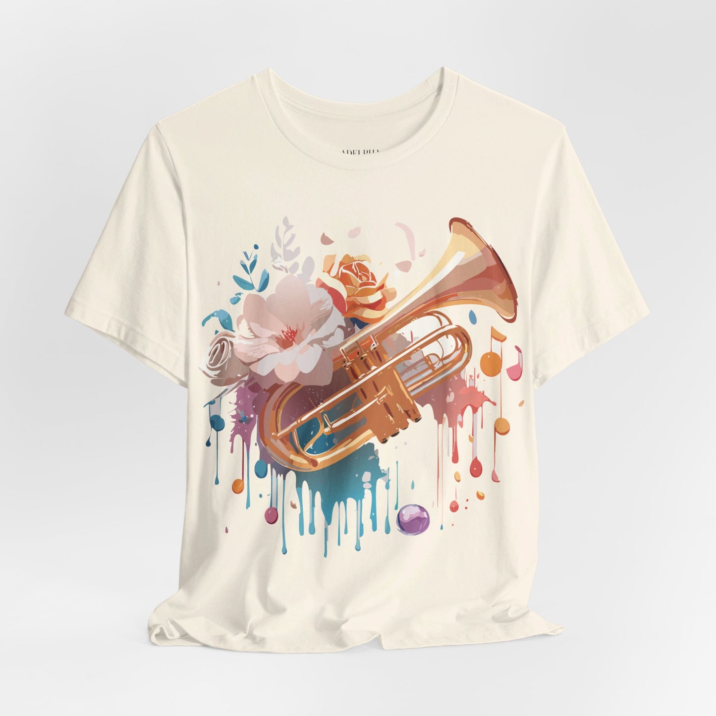 Natural Cotton Tee Shirt - Music collection