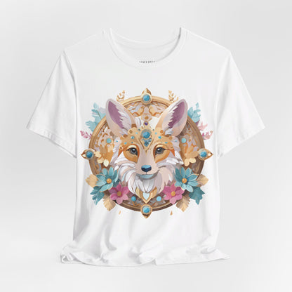 Natural Cotton Tee Shirt - Medallion Collection Printify