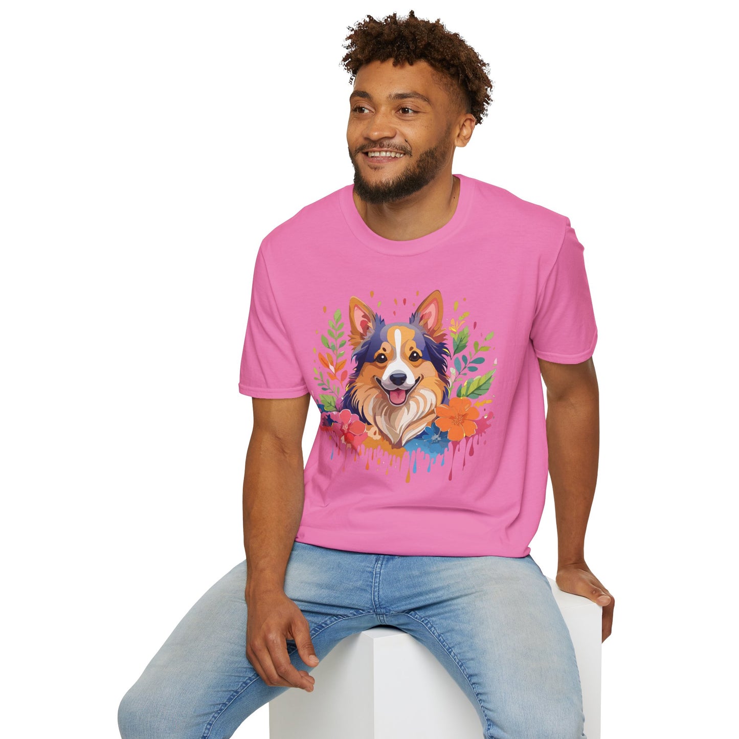 Dog Shirt, Shirt with Dog, Animal Tee, Shirt with Animals