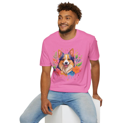 Dog Shirt Unisex Animal Tee Softstyle Gildan 64000 Cotton Tee
