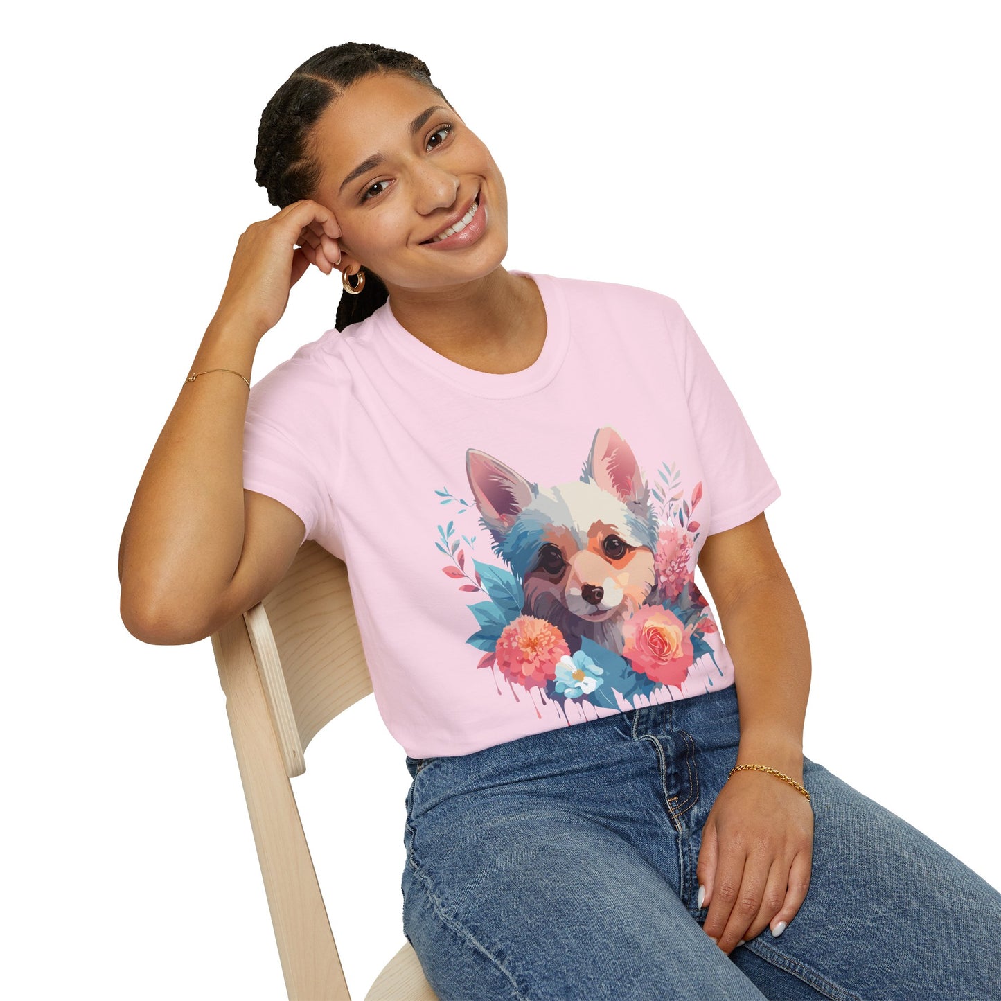 Dog Shirt, Shirt with Dog, Animal Tee, Shirt with Animals