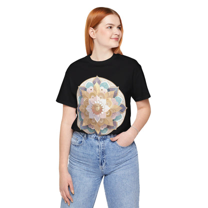 Natural Cotton Tee Shirt - Medallion Collection Printify