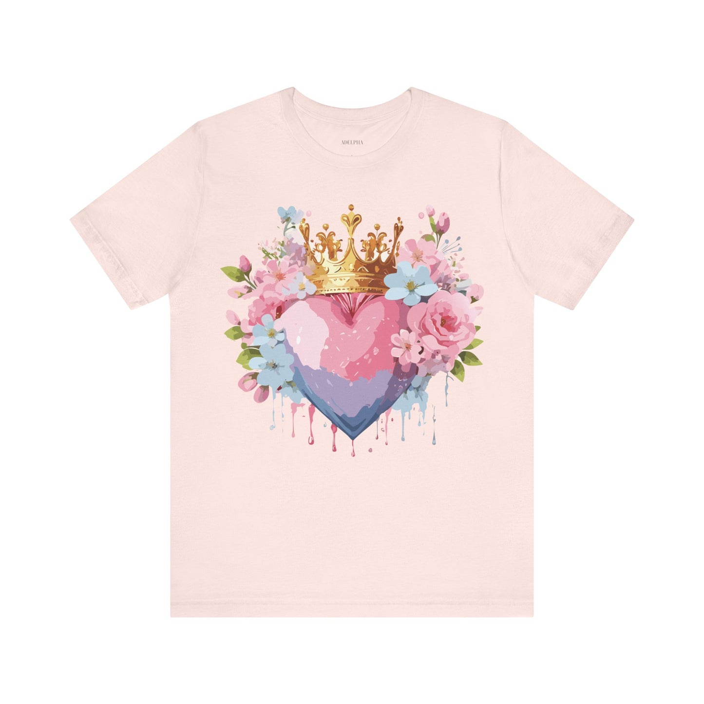 Natural Cotton Tee Shirt - Love story Collection