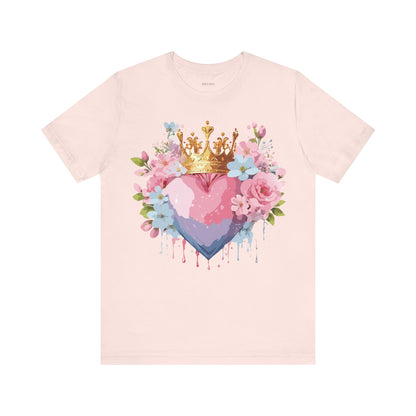 Natural Cotton Tee Shirt - Love story Collection Printify