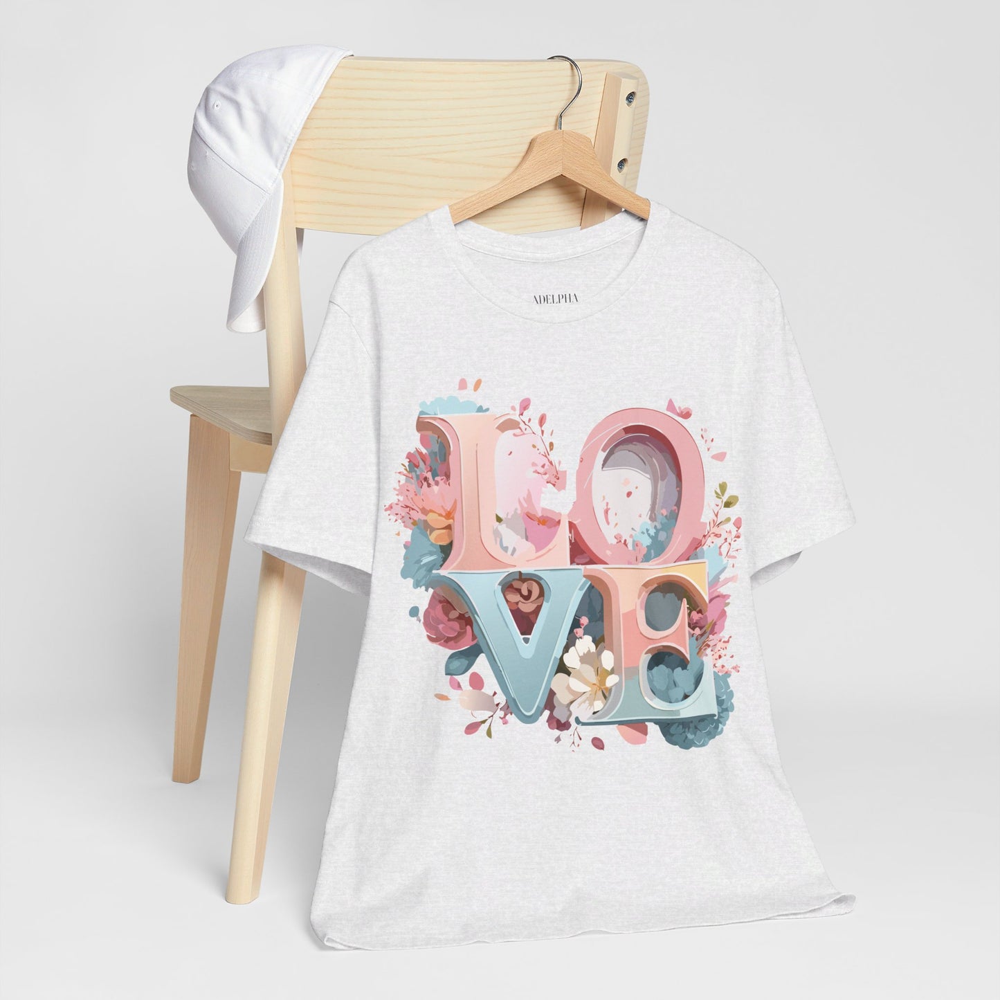 Natural Cotton Tee Shirt - Love story Collection