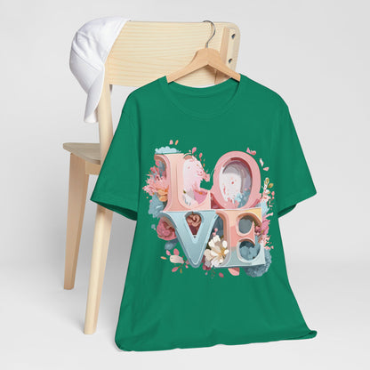 Natural Cotton Tee Shirt - Love Story Collection Printify