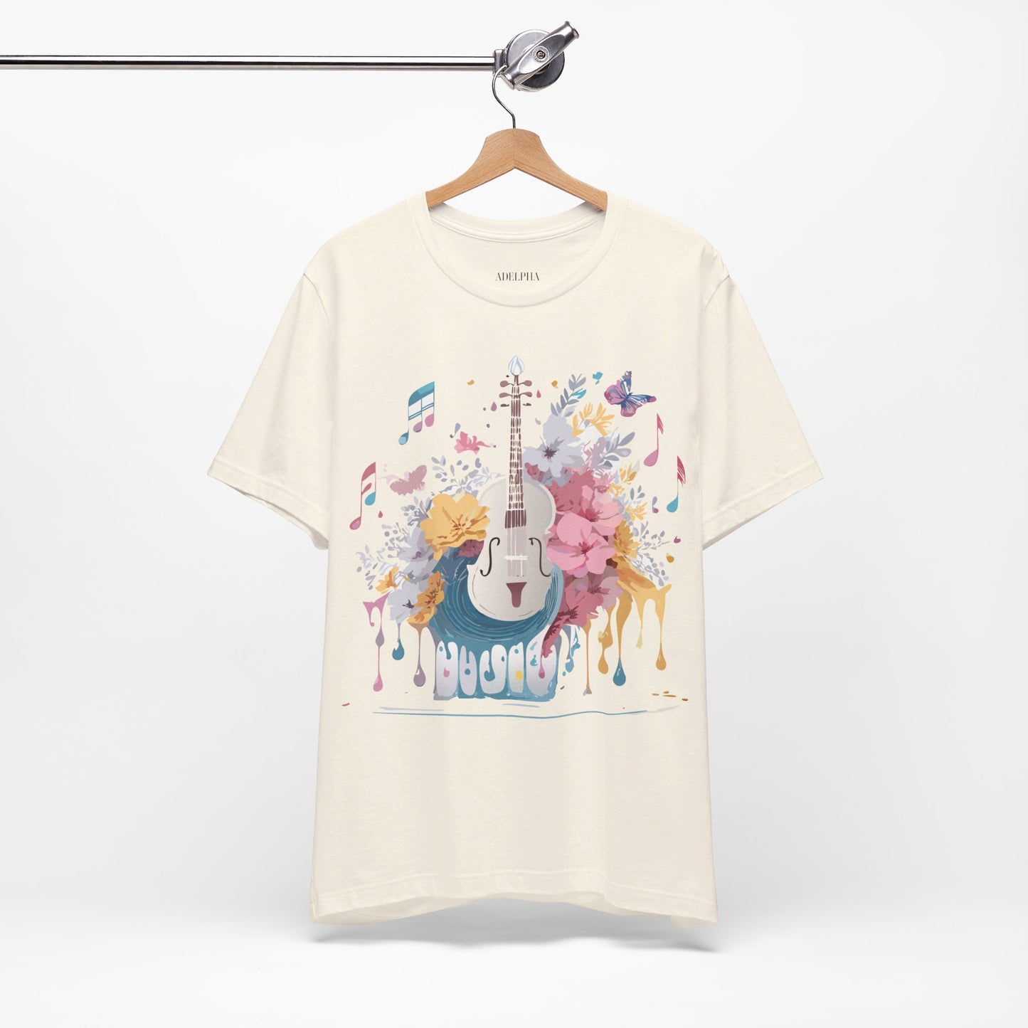 Natural Cotton Tee Shirt - Music collection