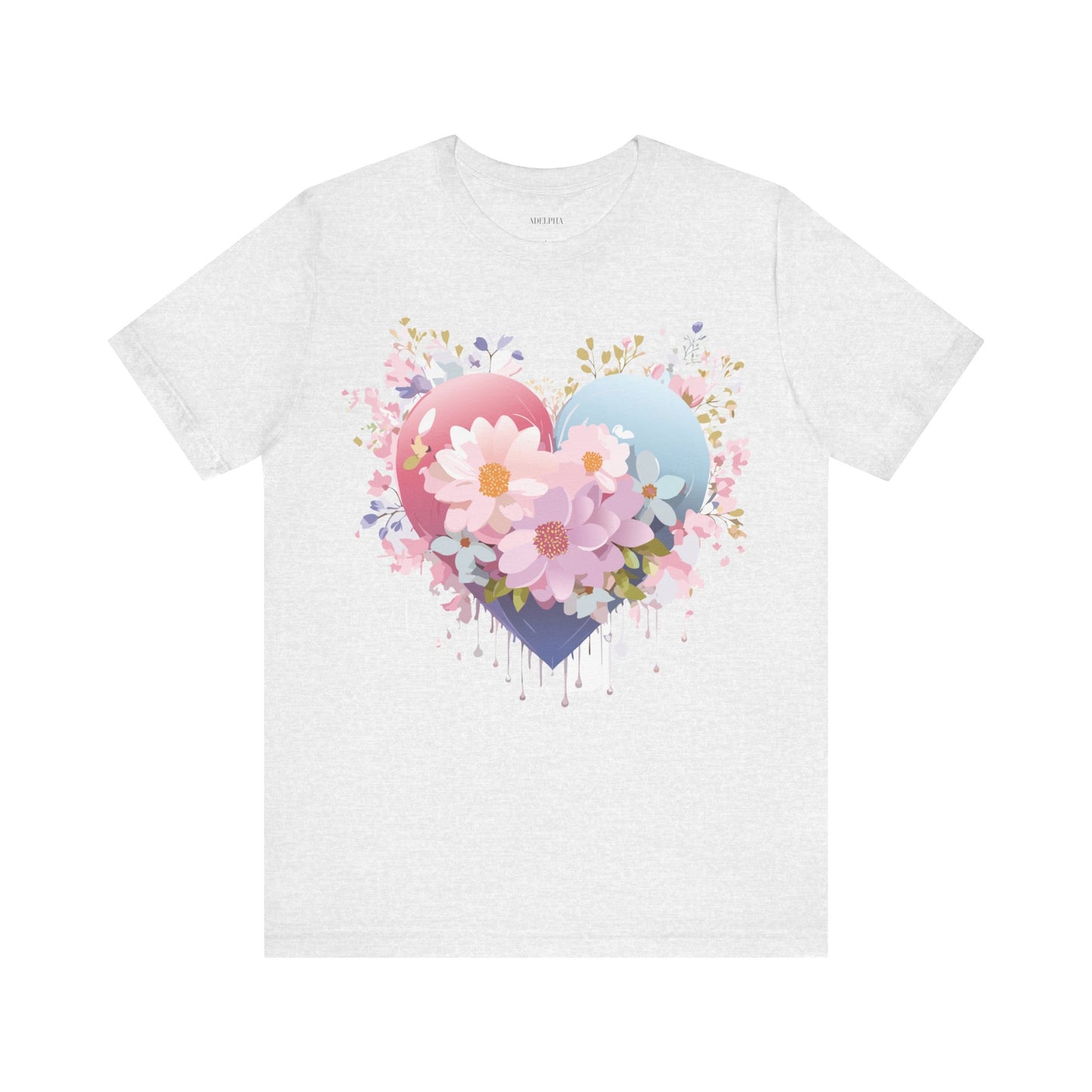 Natural Cotton Tee Shirt - Love story Collection