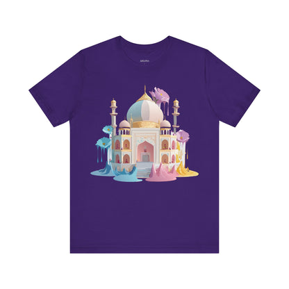 Natural Cotton Tee Shirt - Bukhara, Uzbekistan Printify