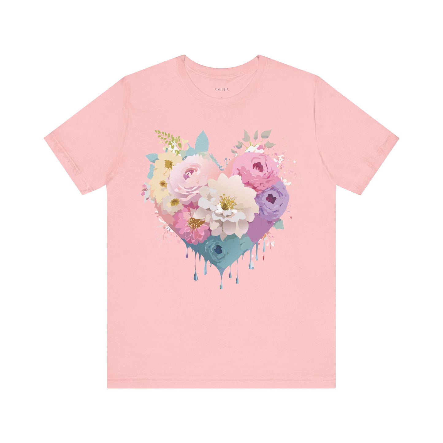 T-shirt en coton naturel - Collection Love story