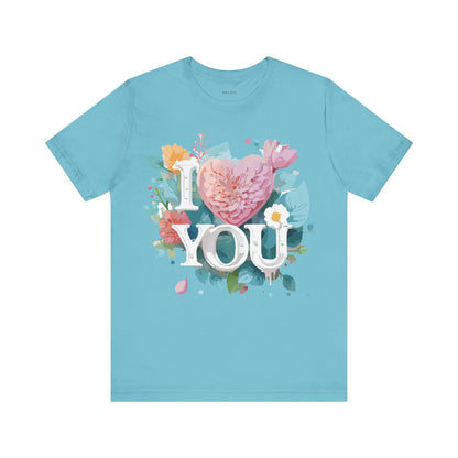 Natural Cotton Tee Shirt - Love story Collection Printify