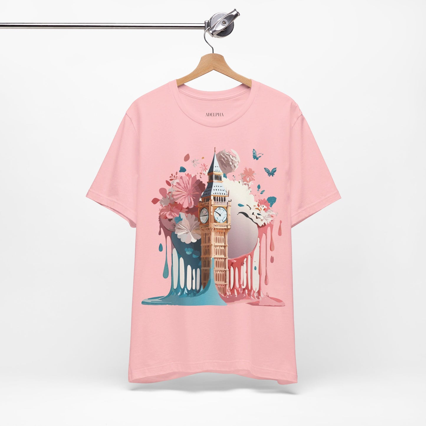 Natural Cotton Tee Shirt - Beautiful Places Collection - London