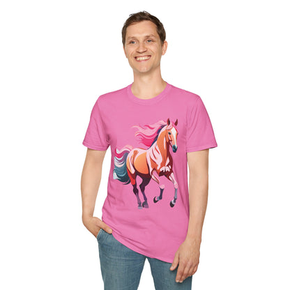 Horse Shirt Gildan Softstyle Tee Unisex 100 Percent Ring Spun Cotton