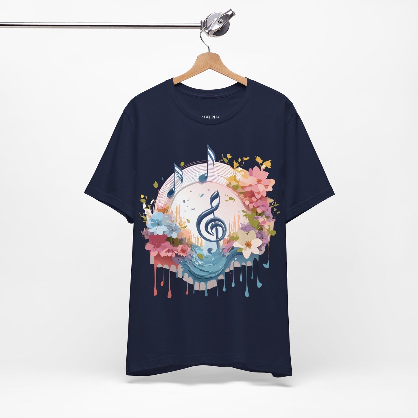 T-shirt en coton naturel - Collection Musique