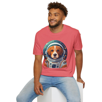 Dog Shirt Unisex Animal Print Tee Softstyle Short Sleeve Tee