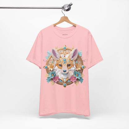 Natural Cotton Tee Shirt - Medallion Collection Printify