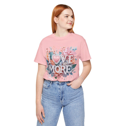 Natural Cotton Tee Shirt - Love story Collection Printify