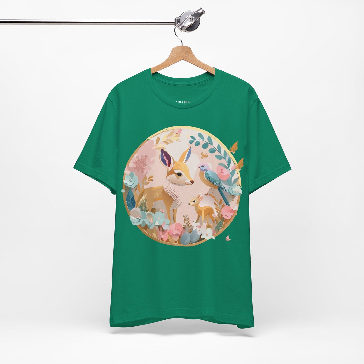 Natural Cotton Tee Shirt - Medallion Collection