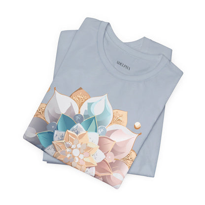 Natural Cotton Tee Shirt - Medallion Collection Printify