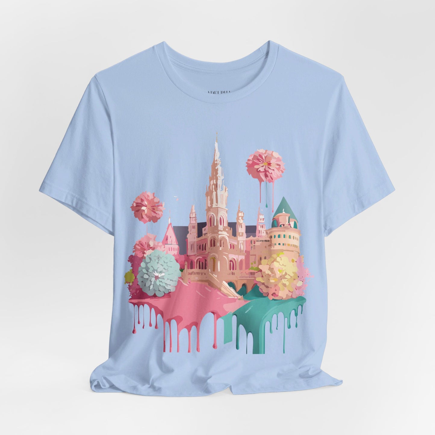 Natural Cotton Tee Shirt - Beautiful Places Collection - Vienna