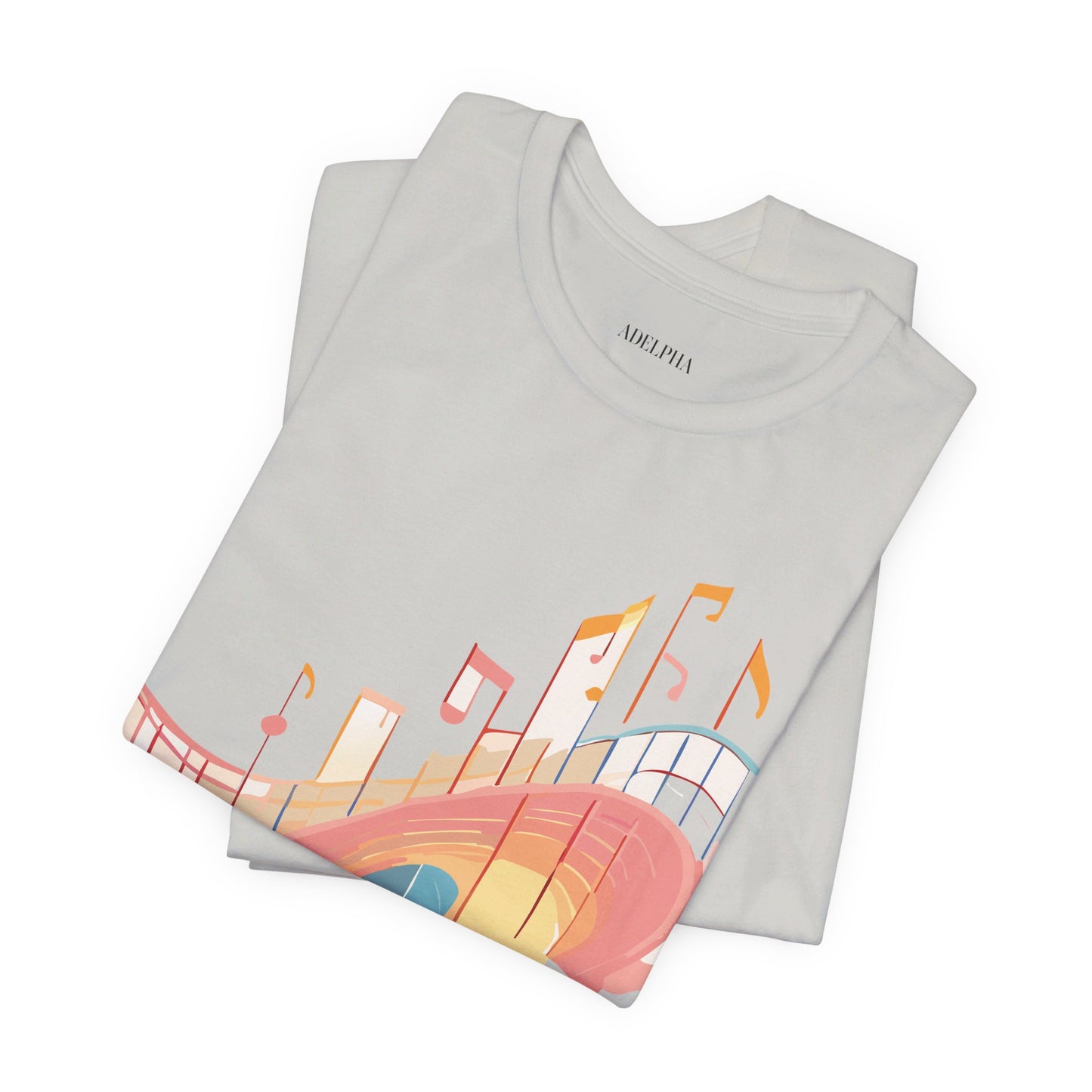 Natural Cotton Tee Shirt - Music collection