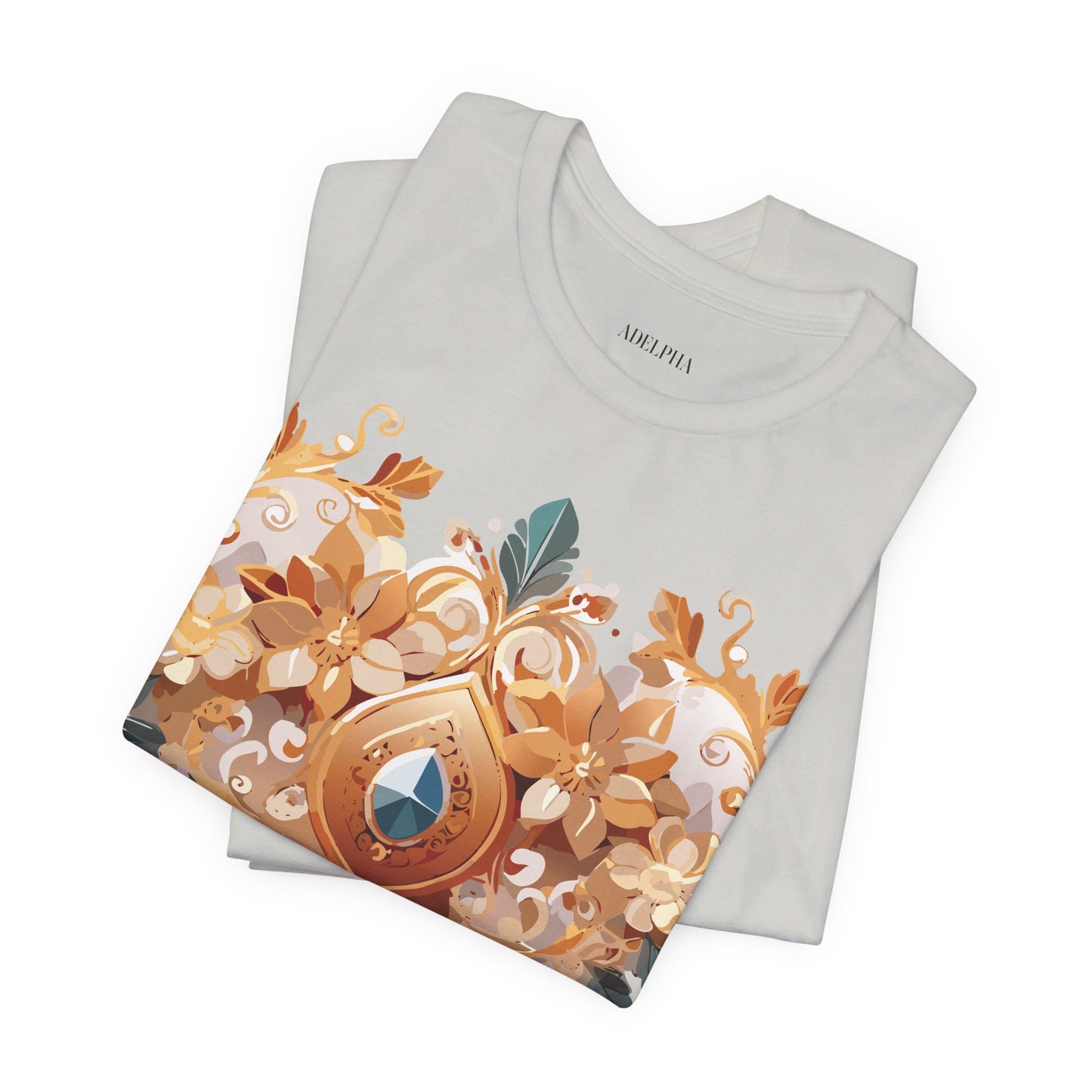 T-Shirt aus natürlicher Baumwolle – Queen Collection