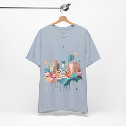 Tourist Shirt, Shirt with Paris - ADELPHA