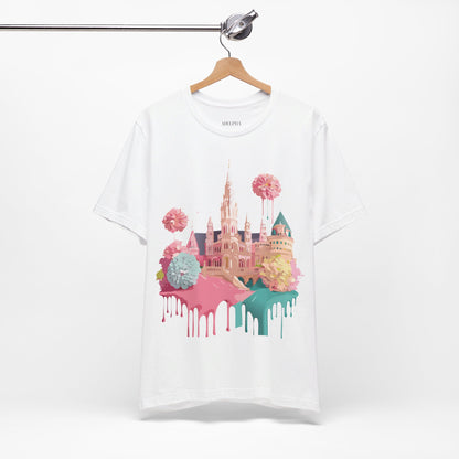 Natural Cotton Tee Shirt - Beautiful Places Collection - Vienna Printify