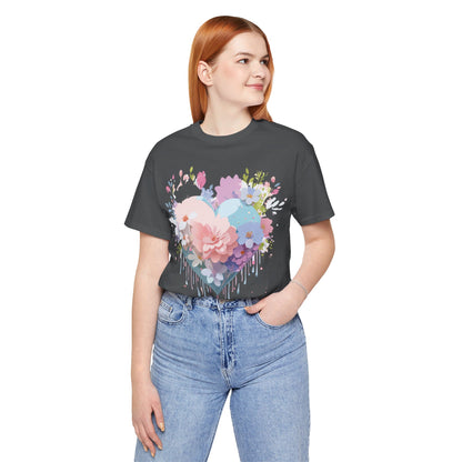 Natural Cotton Tee Shirt - Love Story Collection Printify