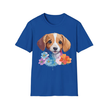 Unisex Dog Shirt Animal Graphic Tee Soft Cotton Gildan 64000