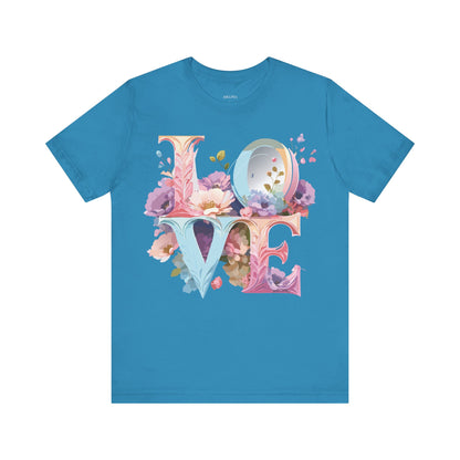 Natural Cotton Tee Shirt - Love Story Collection Printify