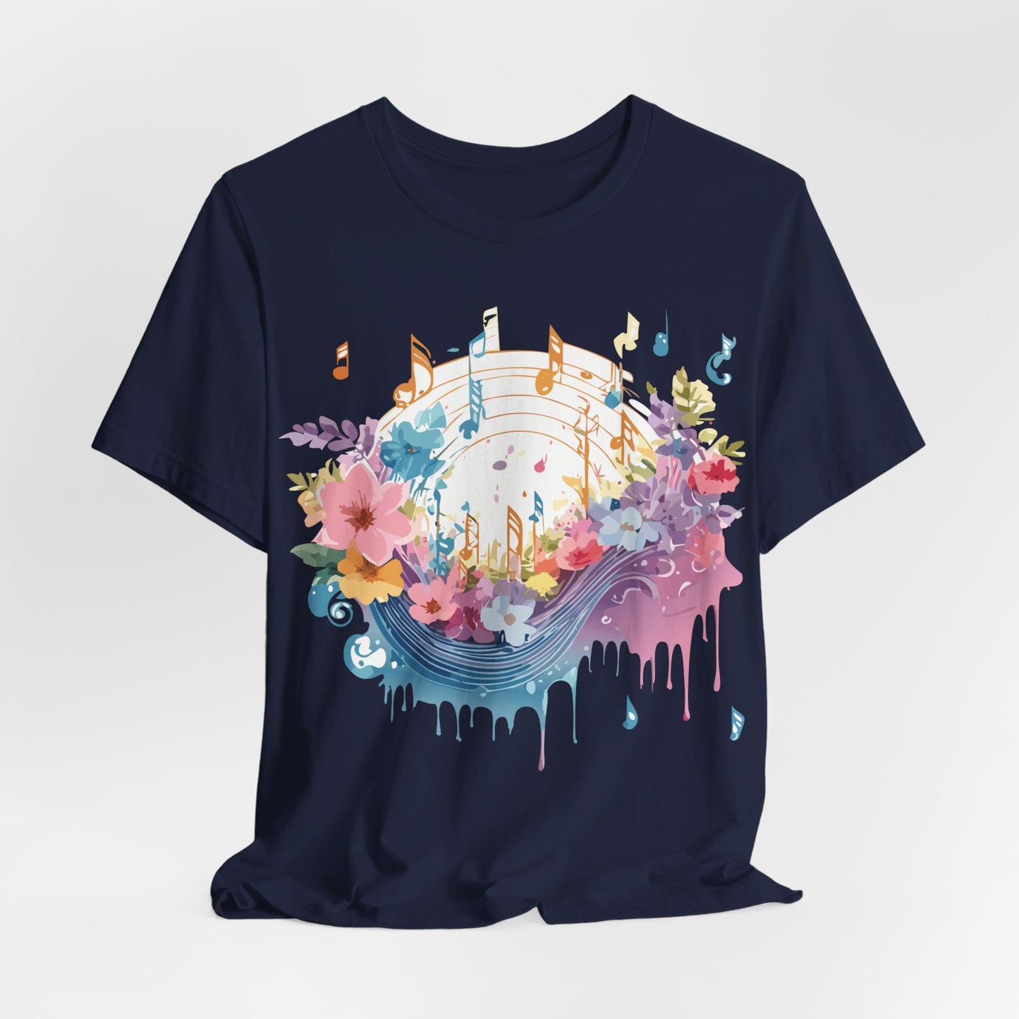 T-shirt en coton naturel - Collection Musique