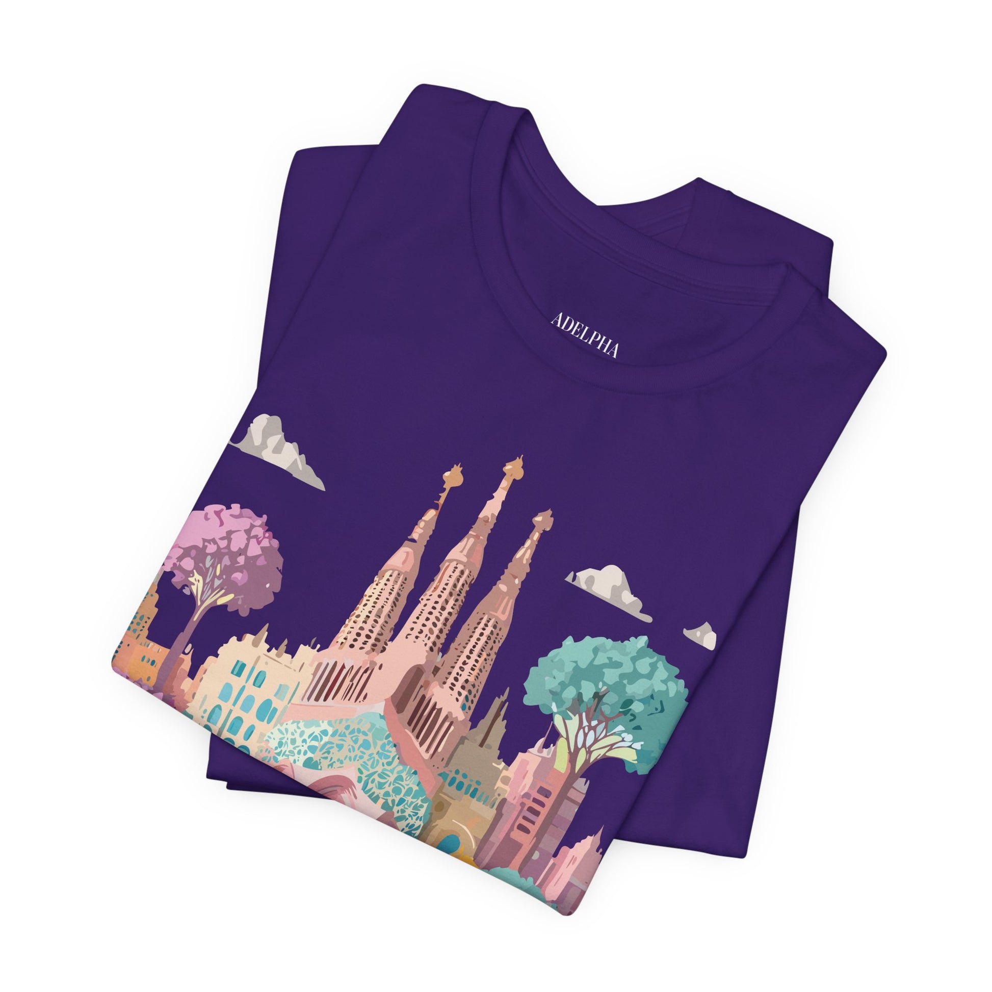 Tourist Shirt, Shirt with Barcelona - ADELPHA