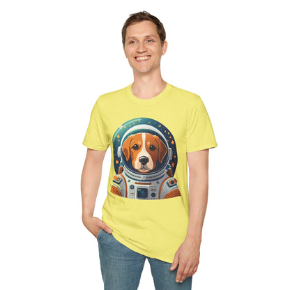 Dog Shirt Unisex Animal Print Tee Softstyle Short Sleeve Tee