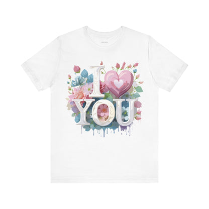 Natural Cotton Tee Shirt - Love story Collection Printify