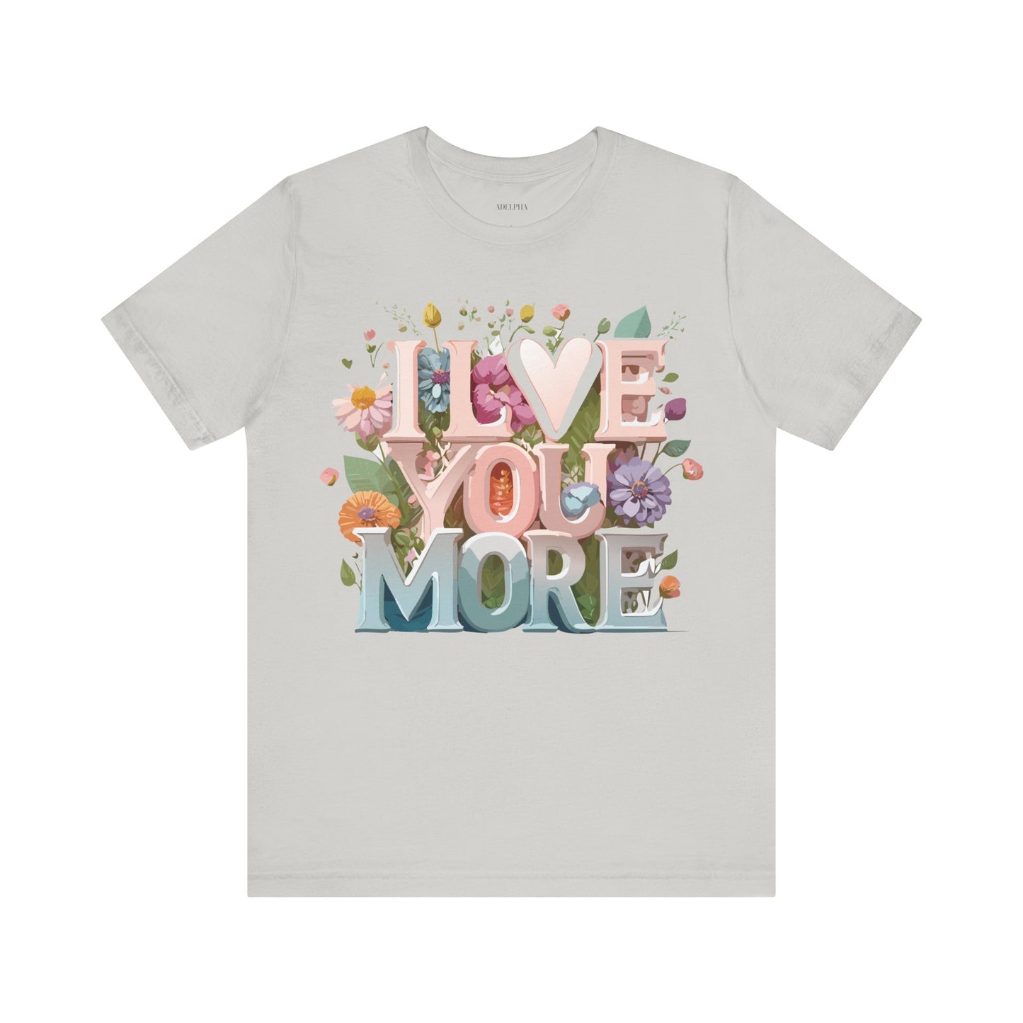 T-shirt en coton naturel - Collection Love story