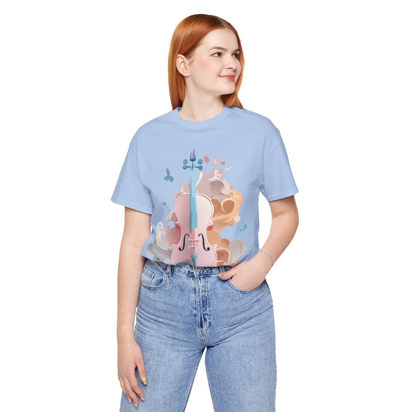 T-shirt en coton naturel - Collection Musique