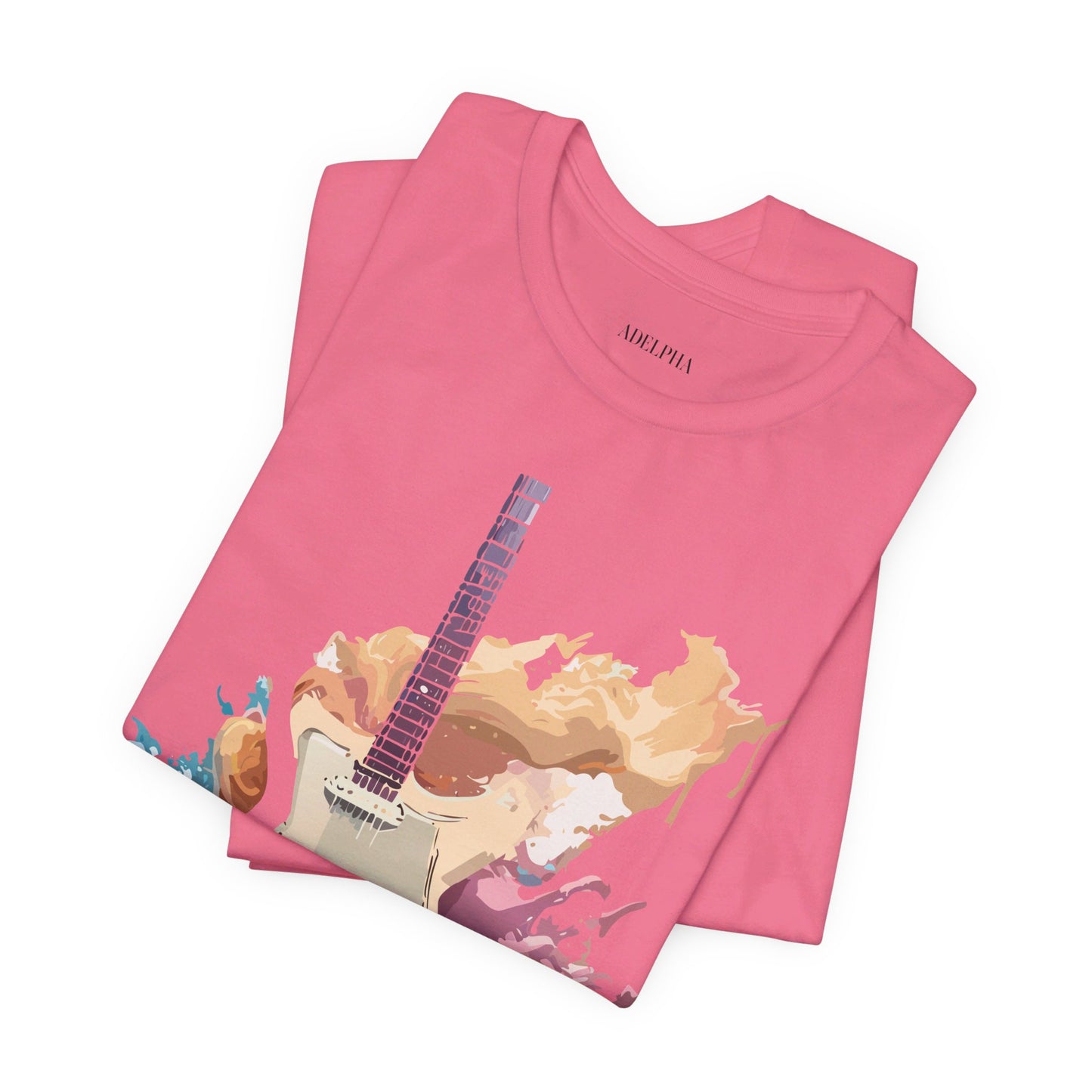 T-shirt en coton naturel - Collection Musique