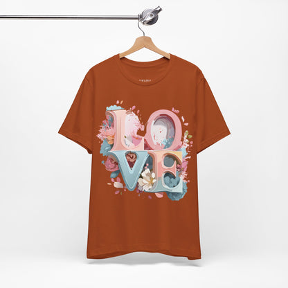 Natural Cotton Tee Shirt - Love Story Collection Printify