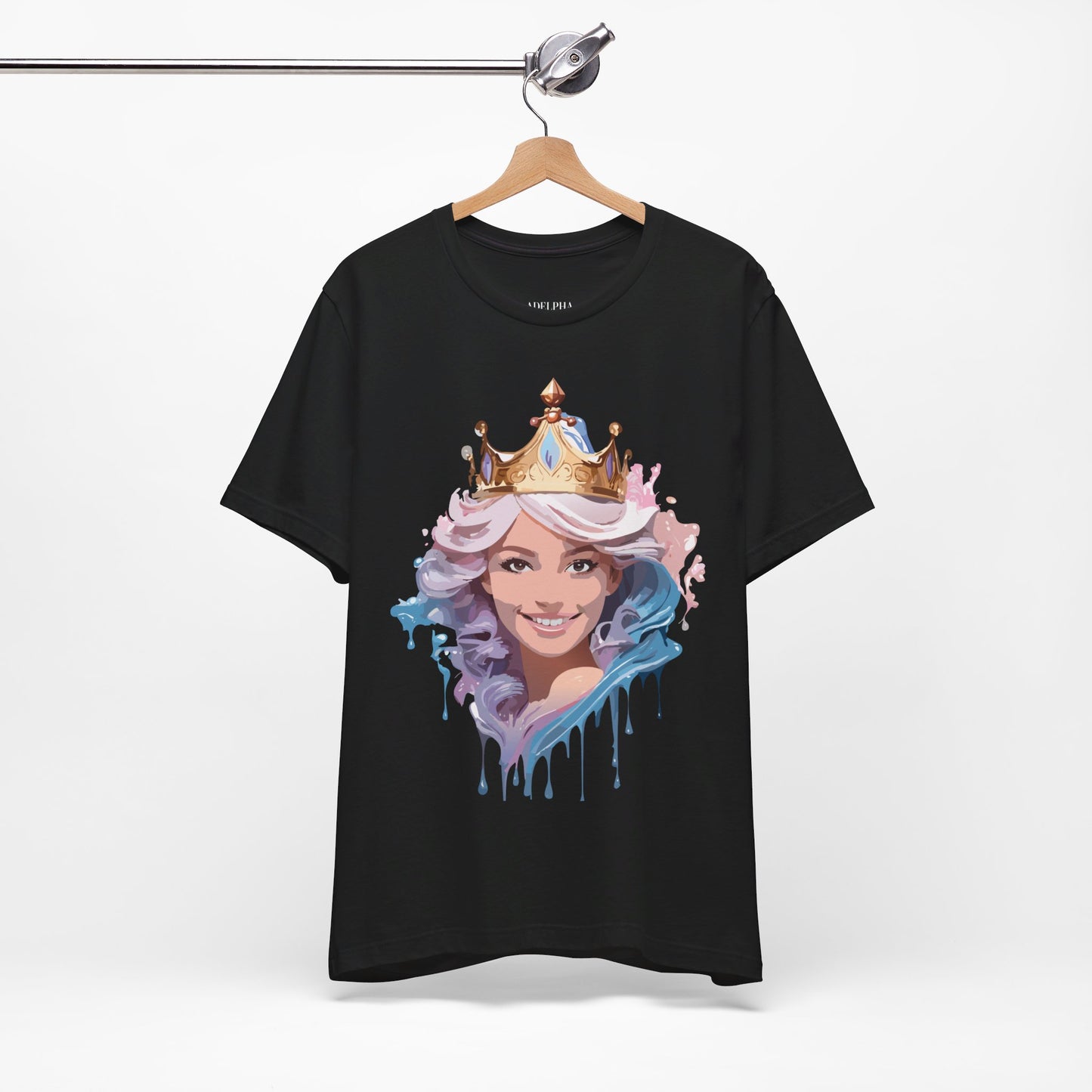 T-Shirt aus natürlicher Baumwolle – Queen Collection