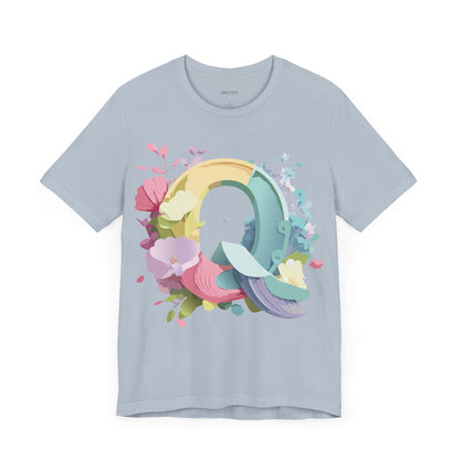 Letter Shirt, Letter Q Shirt - ADELPHA